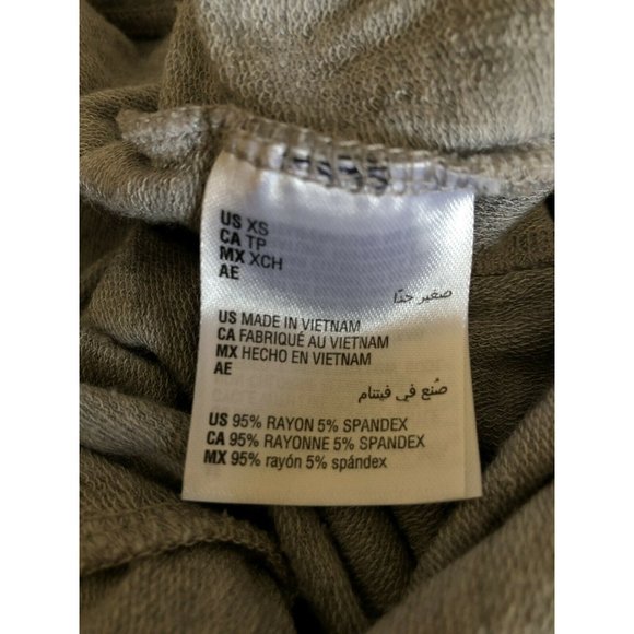 Alfani Women's Sz XS Ultra-Soft Jogger Drawstring Pajama Pants w/ Pockets Gray - Picture 7 of 7